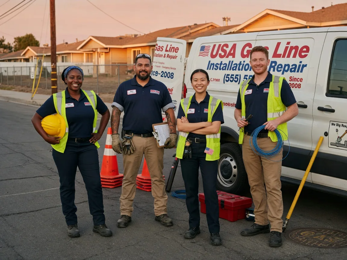 Gas Line Installation company in Mentone, IN
